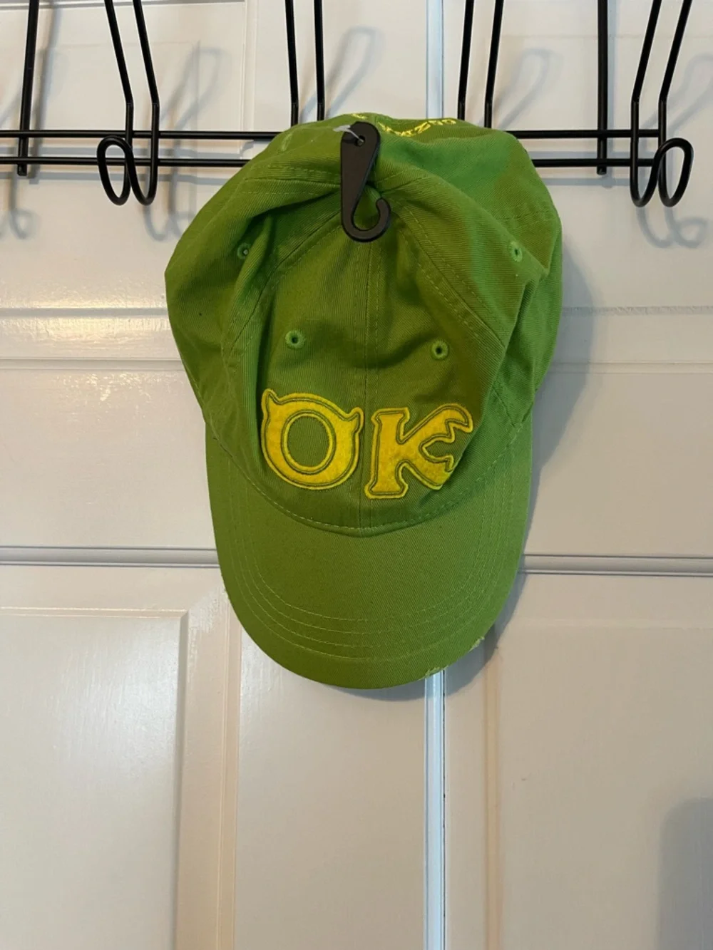 NWT Oozma Kappa Monsters University Green Baseball Hat - Picture 1 of 3